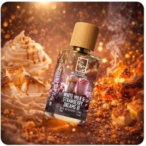 The Dua Brand White Milk & Strawberry Dreams 81 Gourmand Vanilla Marshmallow